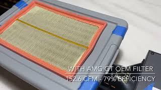 AMG GT OEM Air Filter vs BMC filter