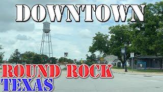 Round Rock - Texas - 4K Downtown Drive