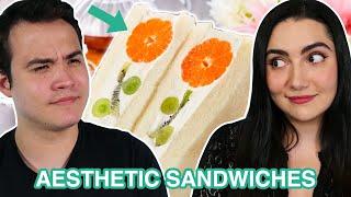 We Tried Making Japanese Aesthetic Sandwiches