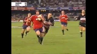 Awesome 100 metre Cats try vs Sharks 2000