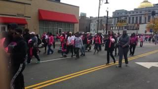 2016 Newark New Jersey Breast Cancer Walk.