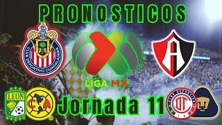 PRONOSTICOS Jornada 11 de la Liga MX!