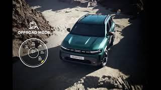 2025 Dacia Duster 4x4 | grafika režimů pohonu 4x4