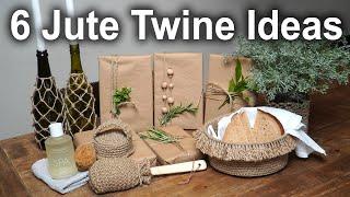 Crochet Jute twine crafts | Jute twine ideas | Jute twine DIY | 2024