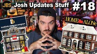 LEGO Home Alone Revealed + We have prices for next BrickLink Sets! Josh Updates Stuff #18
