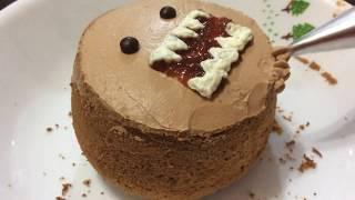 mini chiffon cake 迷你戚風蛋糕: christmas deer and Domo