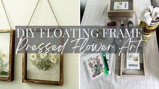 How to Frame Pressed Flowers | DIY Home Decor