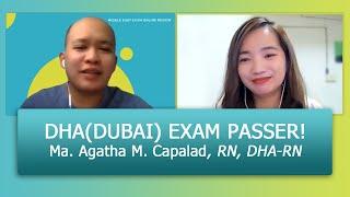 DHA(Dubai) Exam Passer | Ma. Agatha Capalad, RN, DHA-RN