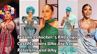 5 Real Housewives of Lagos Stars Not Returning for Season 3,  Honest Thoughts on Their Exits