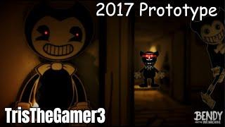 Bendy And The Ink Machine 2017 Prototype But This Is So Scary Lol