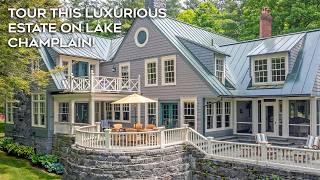 Exquisite Lakefront Estate for Sale in Ferrisburgh, Vermont