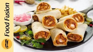 Desi Style Shawarma Roll Ramadan Special Recipe by Food Fusion