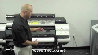 Canon iPF825 Demonstration Video | TAVCO