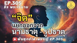 EP.305 รสแห่งธรรม จิตแยกออกจากนามธาตุ รูปธาตุ บรรลุธรรม พ้นทุกข์ได้เพราะรู้  By ธีร พระไร้นาม