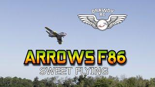 ARROWS F-86 JET (LOVE THIS PLANE)