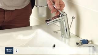 Как легко заменить картридж смесителя для раковины GROHE