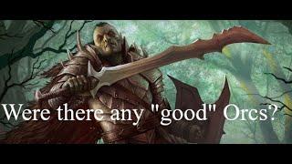 Were there any good Orcs in Middle-earth?