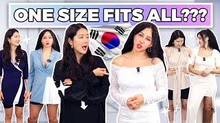 Trying on Korean One Size fits all Clothes with Eunice Cho