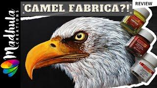 ART with ₹200 RUPEES paint??! Camel FABRICA Acrylic Colours Review!!!