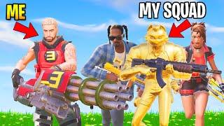 The Mythic BOSS SQUAD Challenge In Fortnite