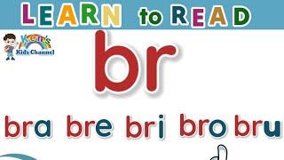 The r - Blends | Beginning Consonant Blends | Reading for Nursery, Kindergarten, and Grade 1