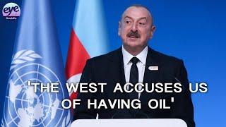 Azerbaijan president knifes Western ‘hypocrisy’ in COP29 opener