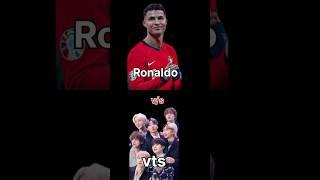 vts v/s Cristiano Ronaldo#shorts  #ytshorts