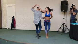 ⭐Fadi Fusion and Lola Rodriguez ⭐ Salsa Couples Tutorial [Fabricando Fantasias - Tito Nieves]