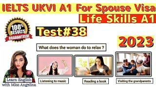 IELTS A1 Life Skills Listening || 2023|| New Practice Test 38 || IELTS A1 Life Skills Listening Q& A