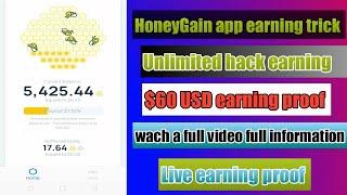 $70 USD Payment Proof| HoneyGain App Unlimited Hack Trick| Free Earning Without Investmint|Free Cash