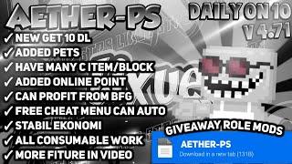 GIVEAWAY ROLE MODS | GROWTOPIA PRIVATE SERVER | GTPS NEW 2024 | AETHER-PS