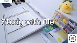 [01.03]  All-Day Study with Me Live | 집중 모드 24시간 스터디 | 80/15 | 공시 | Fireplace