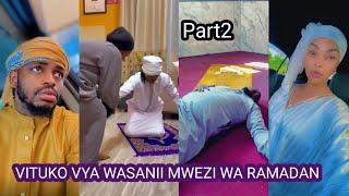 VITUKO VYA WASANII MWEZI HUU WA MFUNGO WA RAMADAN  UTAPENDA #Hamisamobetto #zuchu #wema #diamond