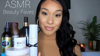 ASMR Beauty Product Favourites • Reading Labels & Soft Whispers • Part 1