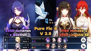 E0S0 Acheron x Boothill & E0S0 Himeko x Lingsha Super Break | PureFiction4 | V2.5 | 3 Stars | HSR|