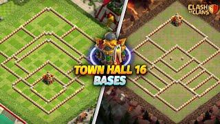 AFTER UPDATE TH16 Bases with Copy Link | Clash of Clans