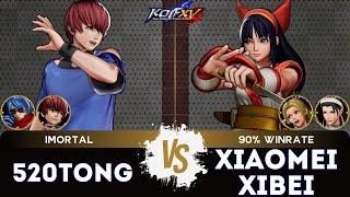 KOF XV520TONG (O.Chris/Krohnen/Chris) vs XIAOMEIXIBEI (Nakoruru/Hinako/Chizuru)Ranked Match  06/25