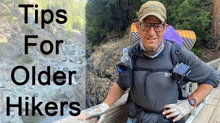 Tips for older hikers