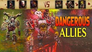 WH40k: Dawn of War 2 - 3v3 | Boss + Galahad + AngryMetalGuy [vs] SchmusCriminal + Dude + Нежданчег