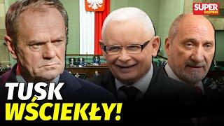 ZADYMA W SEJMIE! Kaczyński wstał...