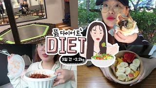 eng) diet vlog #5 3일! -2.2kg뺀 급찐급빠 다이어트 I lost 2.2kg for three days(f.점핑다이어트)| 솔미 solmee