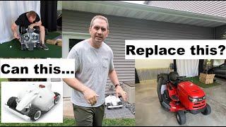 LUBA AWD 5000 Setup and Review - GPS Robot Mower