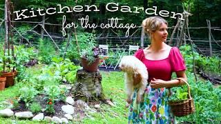 Kitchen Garden Tour #cottagegarden