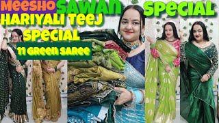  Meesho Saree Haul 320 Rs  Georgette/Bnarsi Silk Chickenkari / Jimmy Choo / Meesho Partywear Saree