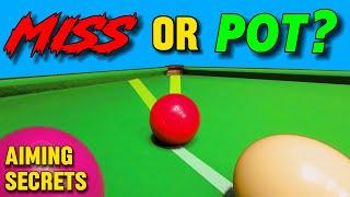 Snooker Aiming Secrets Side Spin And Impact Throw