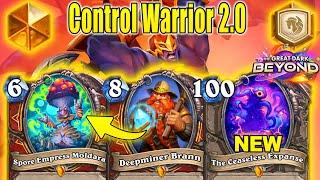 New Best Control Warrior 2.0 Deck To Craft At NEW Expansion The Great Dark Beyond | Hearthstone