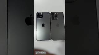 iphone 12 pro vs 13 pro graphite #shorts #short #iphone