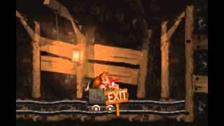 Donkey Kong Country (Mine Cart Carnage Cheat)