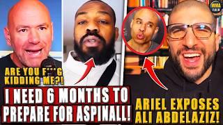 MMA Community ABSOLUTELY FURIOUS w/ Jon Jones DEMANDING 6 months to PREPARE for the Aspinall fight!