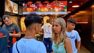 Istanbul's Asian Side Kadikoy Market A Vibrant Hub of Restaurants, Shopping and People | 4K UHD